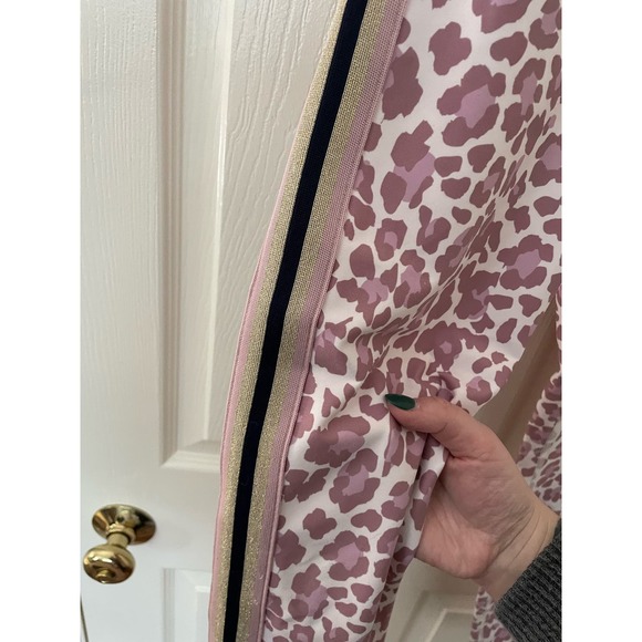 Spiritual Gangster Intent High Rise 7/8 Pink Leopard Leggings Size Medium - Picture 4 of 6